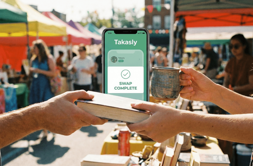 Takas ile Eşyalarınızı Değerlendirin: Takasly ile Sıfır Komisyon, Sıfır Zorluk