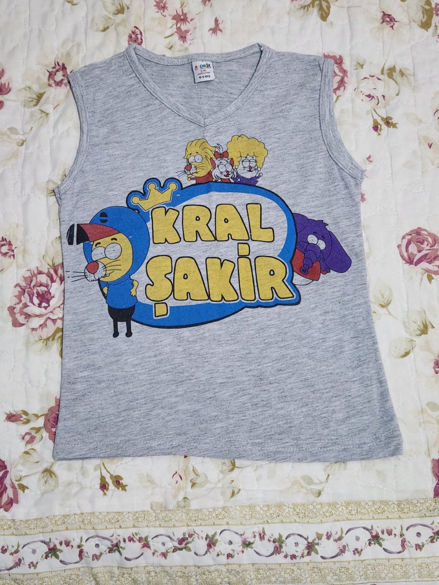 4-5 Yaş Çocuk Tişörtü