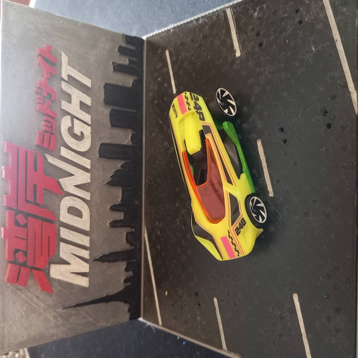 Hw diecast araba warp speeder